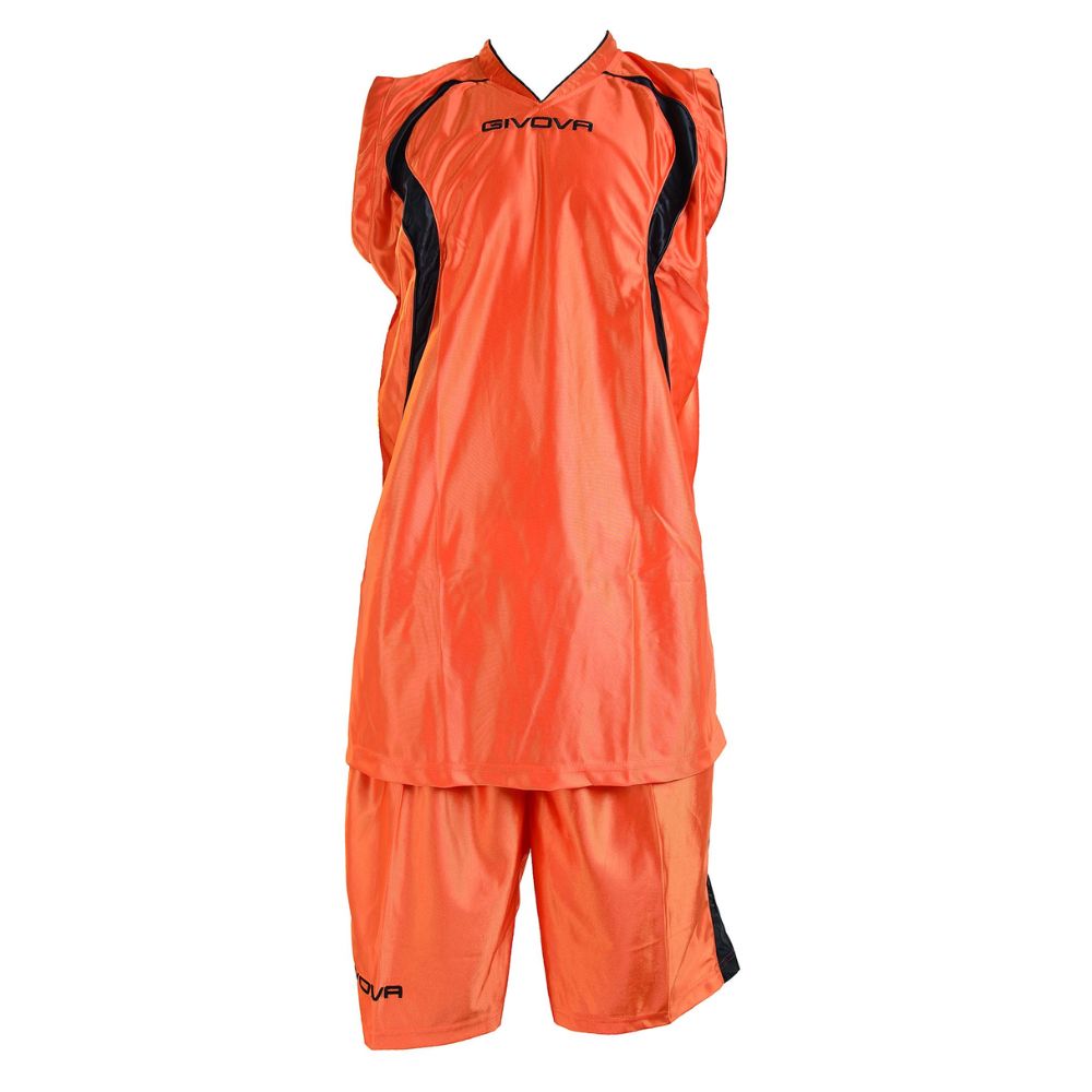 GIVOVA komplet koszykarski KIT JORDAN - pomarańczowo-czarny