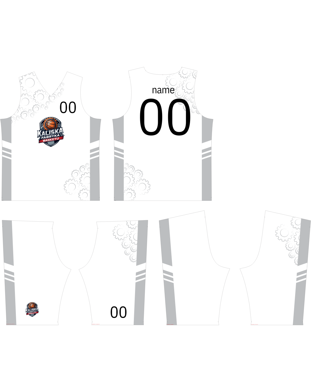 Komplet meczowy - biały