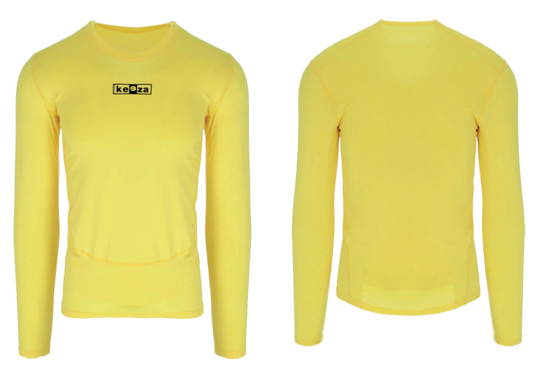 Koszulka termiczna BRISTOL - zółta