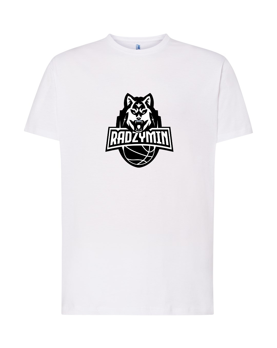 T-shirt biały z herbem