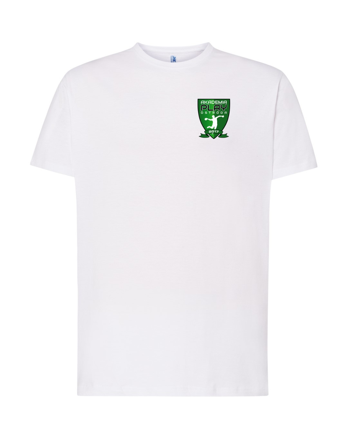 T-shirt z herbem - biały
