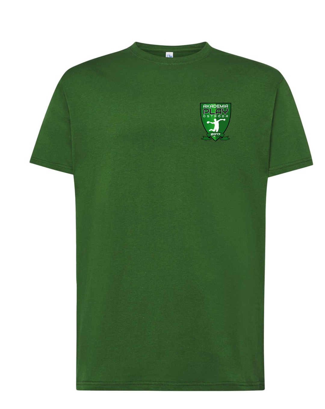 T-shirt z herbem - zielony